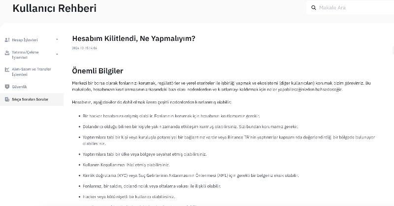 BinanceTR's tweet photo. 🔒 Hesabınıza erişimde sorun mu yaşıyorsunuz? Endişelenmeyin! 📄 

Makalemizde, olası sebepleri ve hesabınızı nasıl kolayca geri açabileceğinizi adım adım anlattık. 

Unutmayın, müşteri hizmetleri ekibimiz her zaman yanınızda! 😊