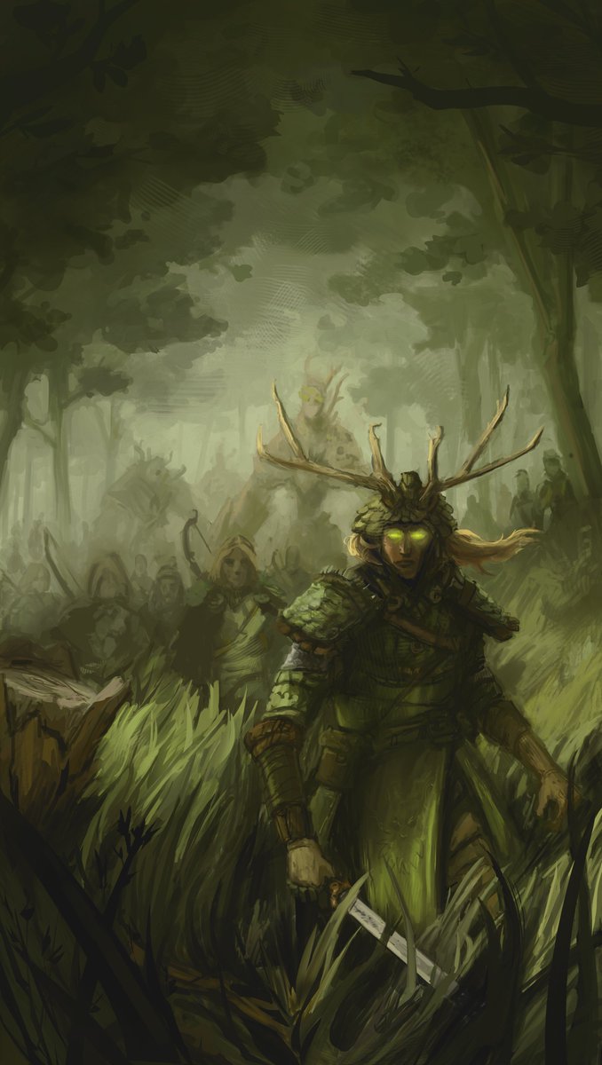 _Paozu_'s tweet image. Here us the first illustration I made some months ago for @TheOldWorldMod , working with this team has been really fun.

#warhammer #fantasy #elves #elf #illustration #medieval #fanart #WarhammerArt  #warhammertheoldrealms