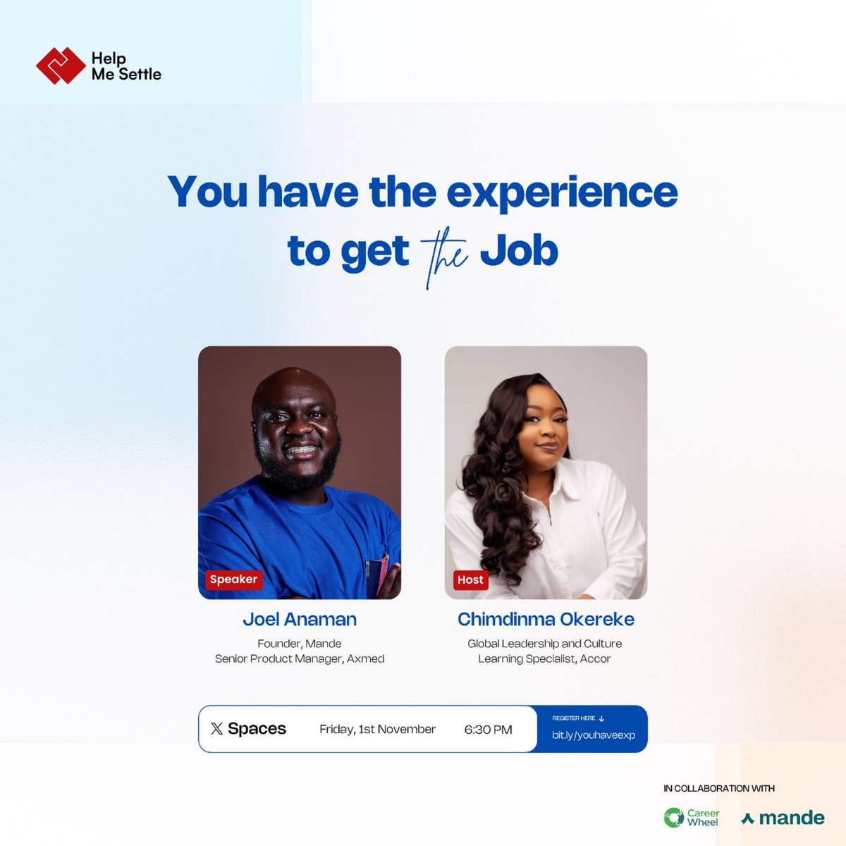 Help Me Settle (@helpmesettleuk) on Twitter photo We’re excited to invite you to our next X Space event on November 1st at 6:30pm!
Register to get notified lu.ma/xopdiv7x
<a href="/jayanaman/">Versatile Baldwin Bezos</a> <a href="/Dyn_mma/">Chimdinma Okereke</a> We’re excited to invite you to our next X Space event on November 1st at 6:30pm!
Register to get notified lu.ma/xopdiv7x
<a href="/jayanaman/">Versatile Baldwin Bezos</a> <a href="/Dyn_mma/">Chimdinma Okereke</a>