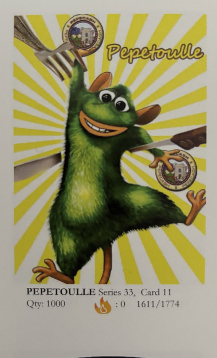 One OG #Rarepepe a day #pepetoulle 🐸 #NFT #Bitcoin