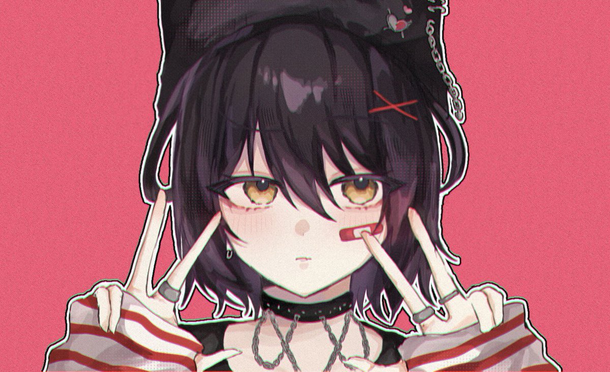 Kaaatiyu's tweet image. ❤️🐈‍⬛
#にじさんじ
#まっしろキャンバス
#絵描きさんと繋がりたい
