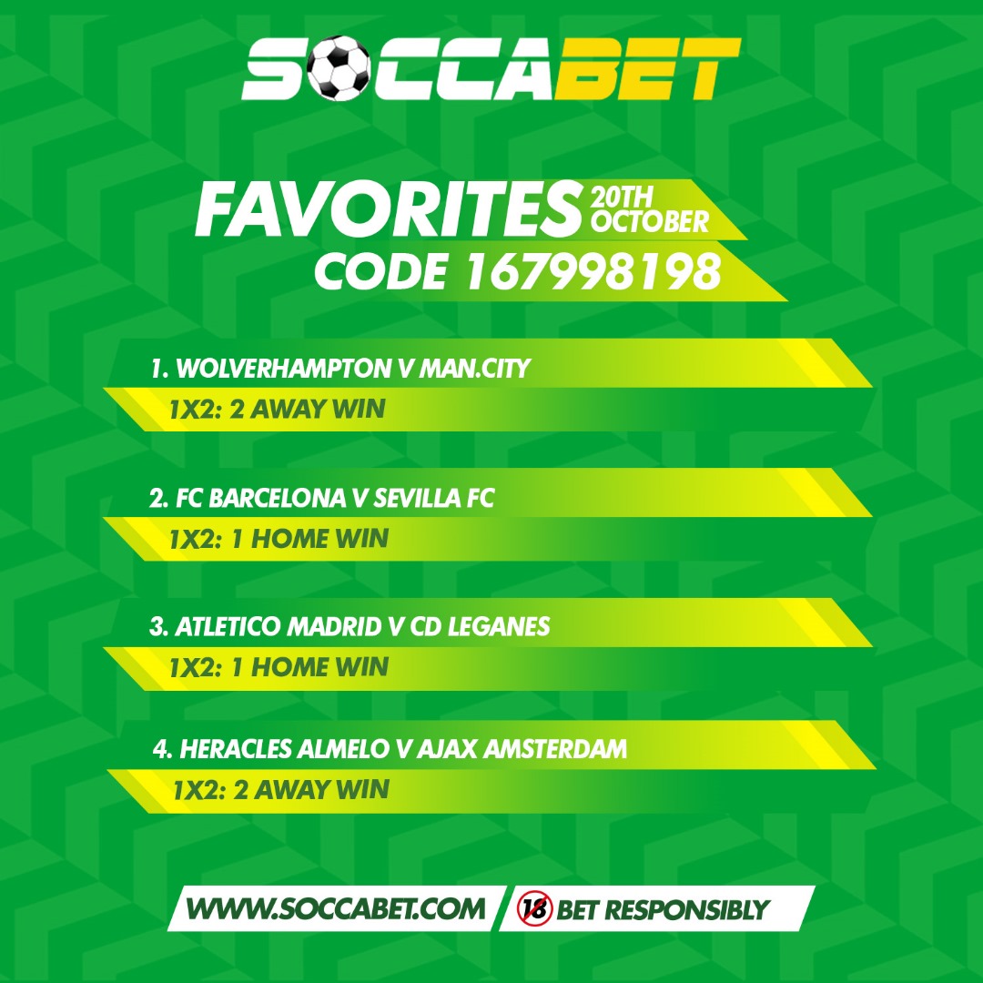 Happy Sunday 
#BetWithSoccabet 
#SoccabetGameOn