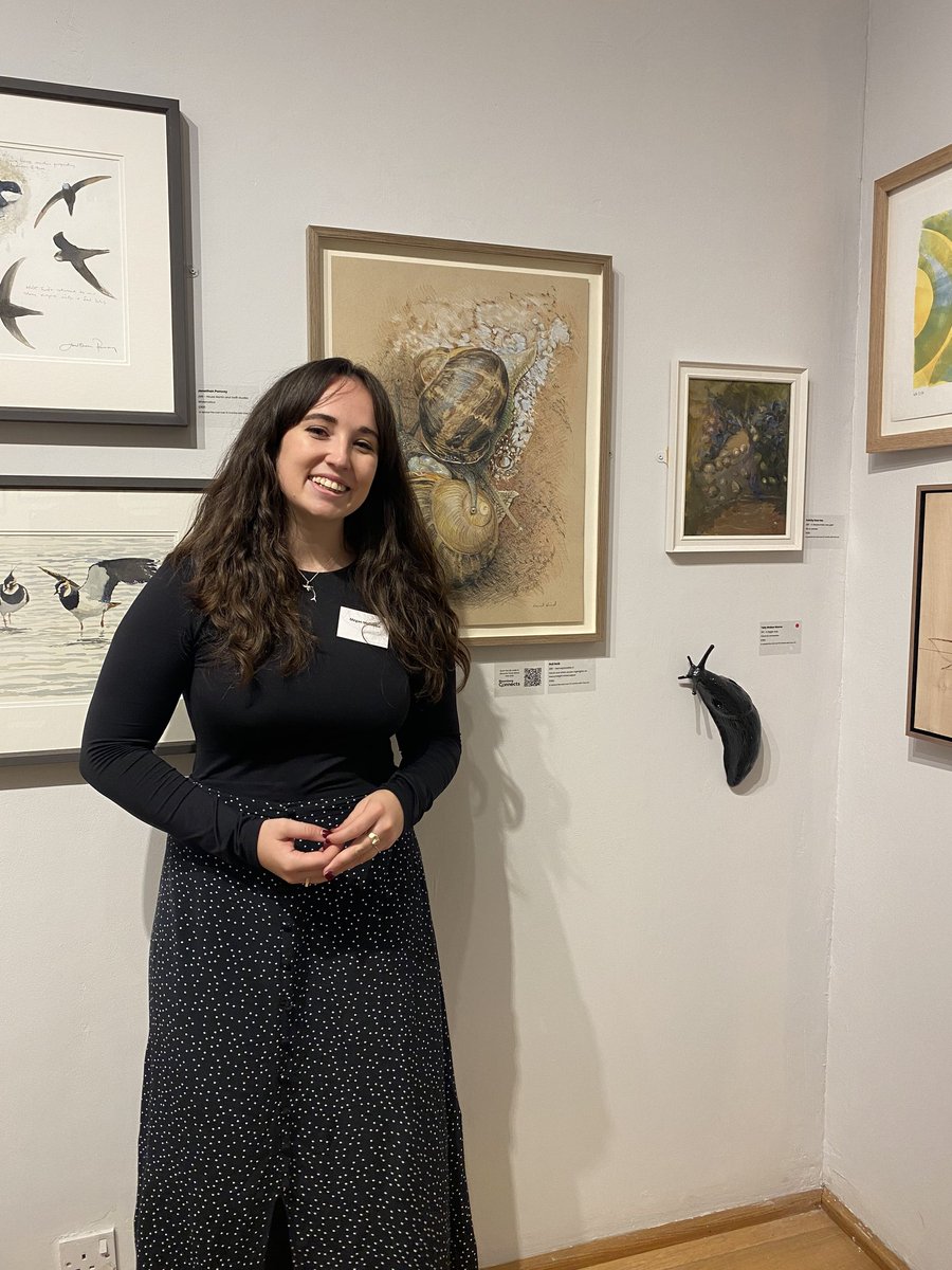 SWLA (@swlanaturaleye) on Twitter photo Lovely to see <a href="/MeganMcCubbin/">Megan McCubbin</a> <a href="/mallgalleries/">mallgalleries</a> at The Natural Eye exhibition. <a href="/ChrisGPackham/">Chris Packham</a> unable to visit but added sparkle to the show with his badgers. Over 350 works. We've even got mating snails on show! Show runs until 27 Oct or view online. #Londonart Lovely to see <a href="/MeganMcCubbin/">Megan McCubbin</a> <a href="/mallgalleries/">mallgalleries</a> at The Natural Eye exhibition. <a href="/ChrisGPackham/">Chris Packham</a> unable to visit but added sparkle to the show with his badgers. Over 350 works. We've even got mating snails on show! Show runs until 27 Oct or view online. #Londonart