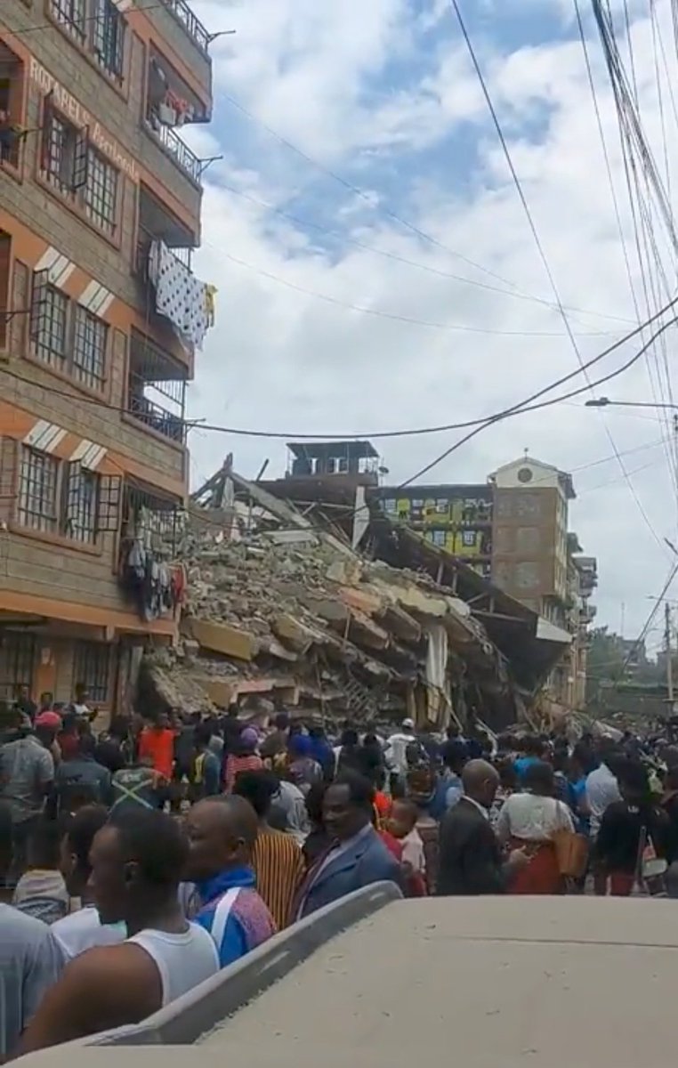 DrFrajee254's tweet photo. When Ruto addresses the nation a building collapses
Kwani how evil is this guy??
He needs to go home now..
We are tired..
Tuesday he must go home!! https://t.co/yyNjNxAVbc