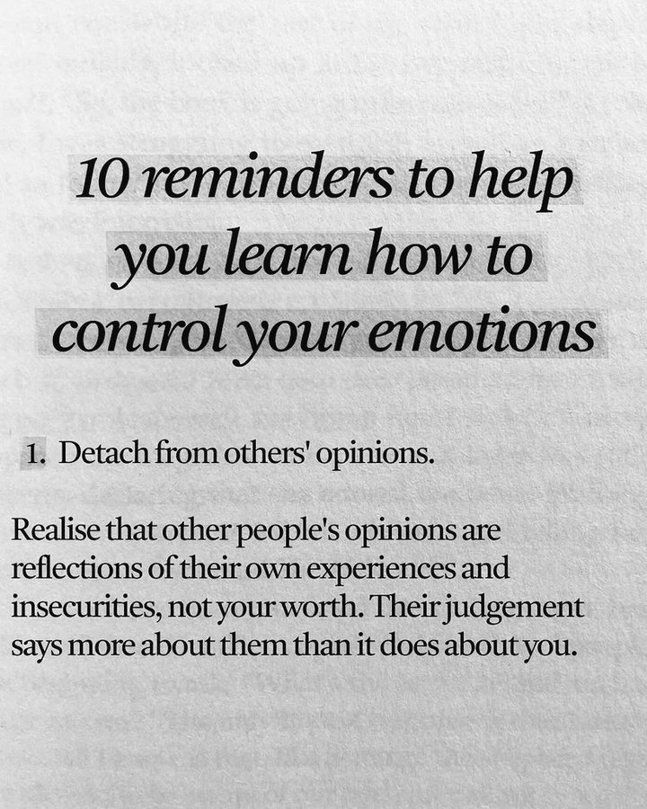the1wisdom's tweet photo. 10 reminders to help you learn how to control your emotions...

1. https://t.co/DuxbHtCJ1Q