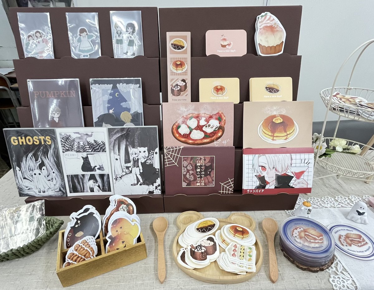 東美祭無事終了！！ありがとうございました！
おいしそーって言ってもらえてめっちゃ嬉しかったです😌
出展したかたもお疲れ様でした！
#東美祭