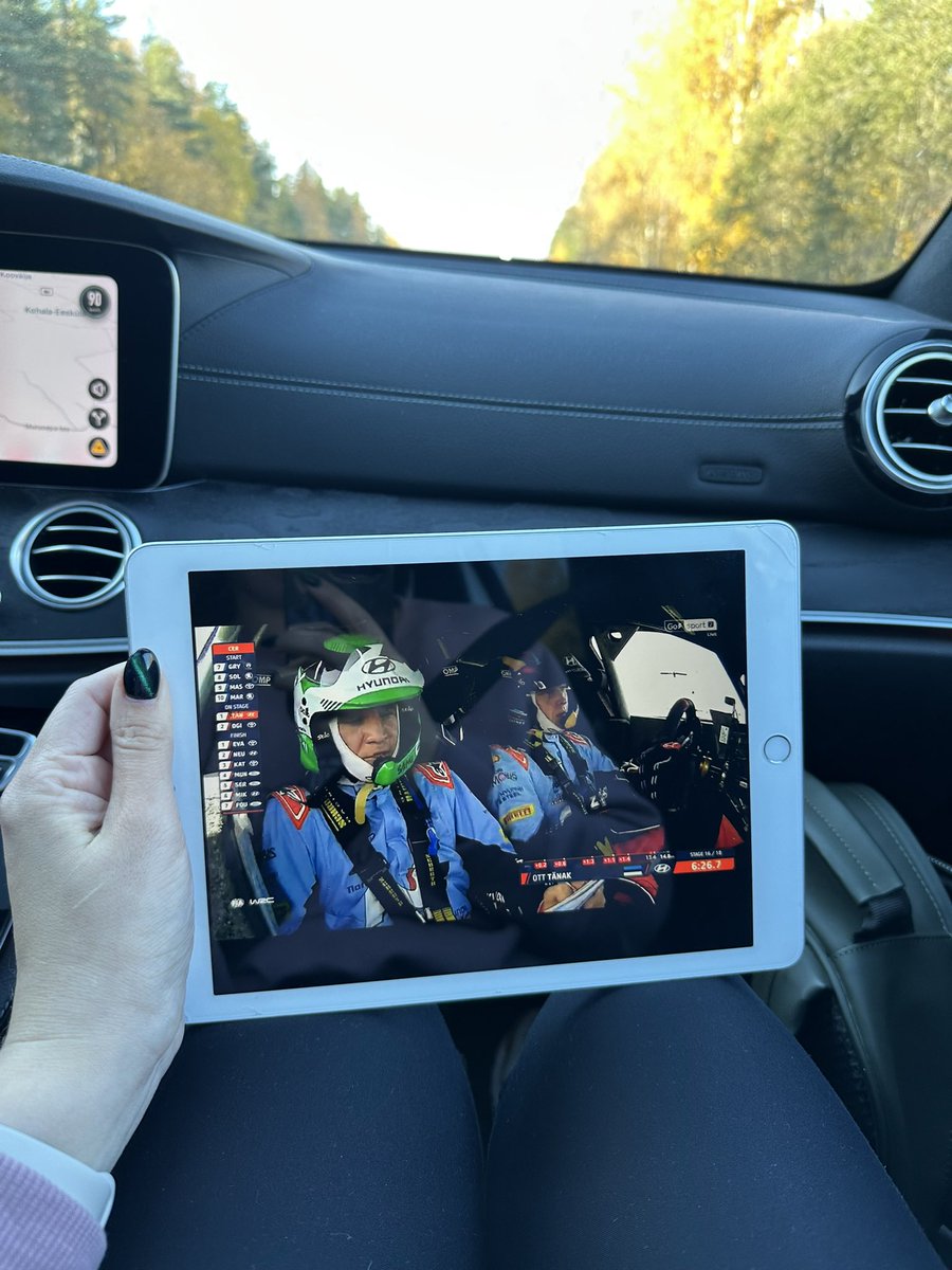 triinkd's tweet image. Can’t miss anything 🥳
#WRCLive #CER2024