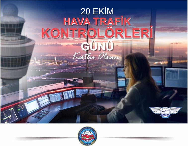 talpa_org's tweet photo. Gökyüzündeki Uçuş Emniyeti için hizmet veren, frekansın diğer ucundaki görünmez kahramanlarımızın     “20 Ekim Dünya Hava Trafik Kontrolörleri Günü” kutlu olsun.
Emniyetli çalışmalar dileriz.
TALPA https://t.co/gi1jSQUap1