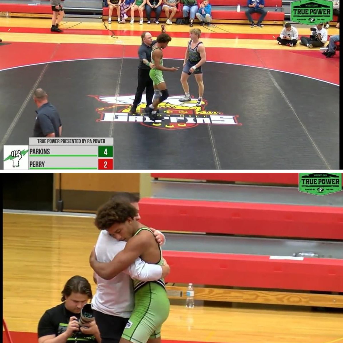 The pictures say it all…Congratulations Tahir Parkins!!!