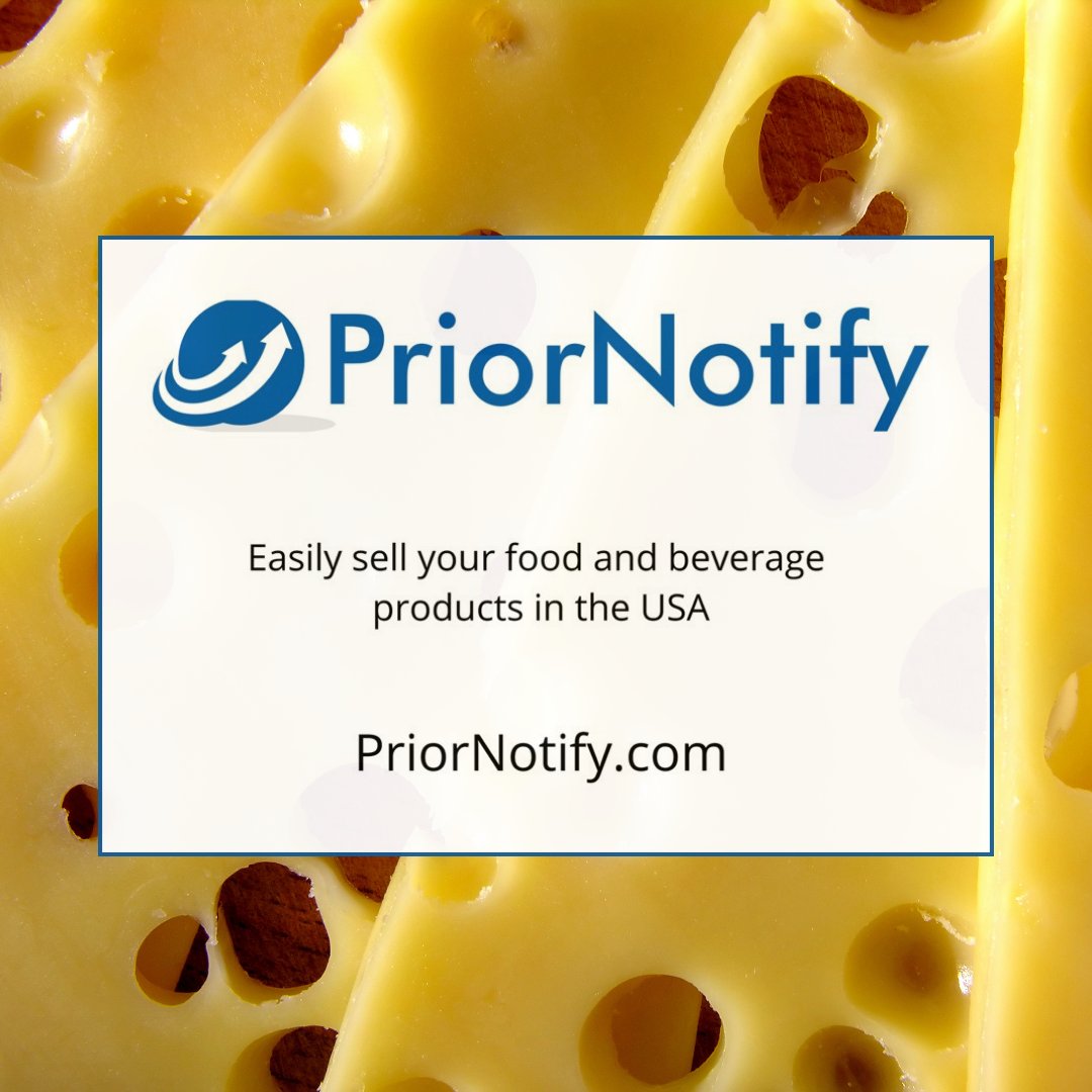 RudiGourmand's tweet photo. Foreign vendors and producers of food and beverages can now easily sell and send products to American customers with PriorNotify
Go to https://t.co/p6oxfqZfEU for more information and a free trial
#priornotify #import #export https://t.co/ms7umYxoW3