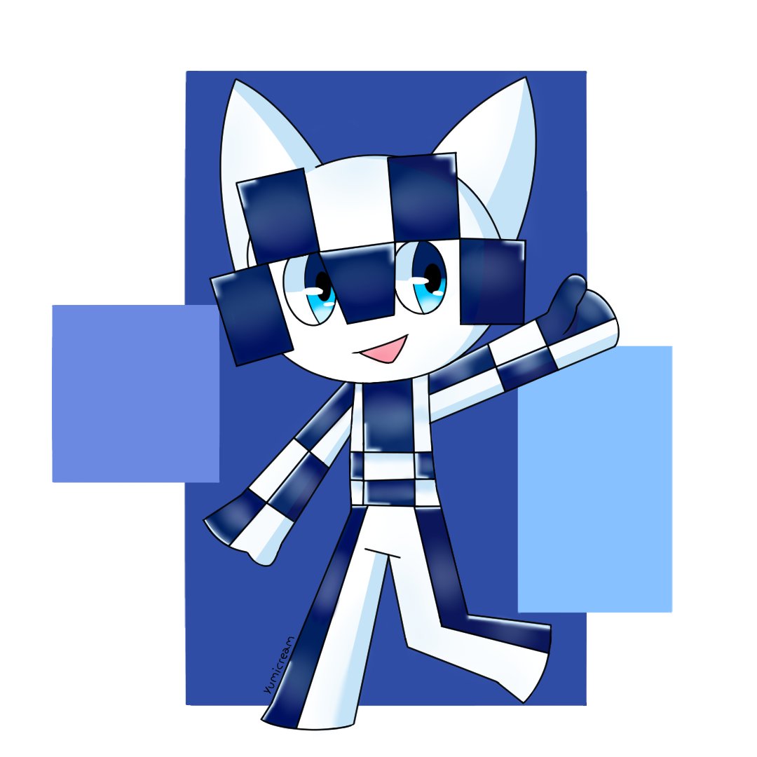 Yumicreamm's tweet photo. 💙🤍

#mascotverse https://t.co/68z5PnceeY