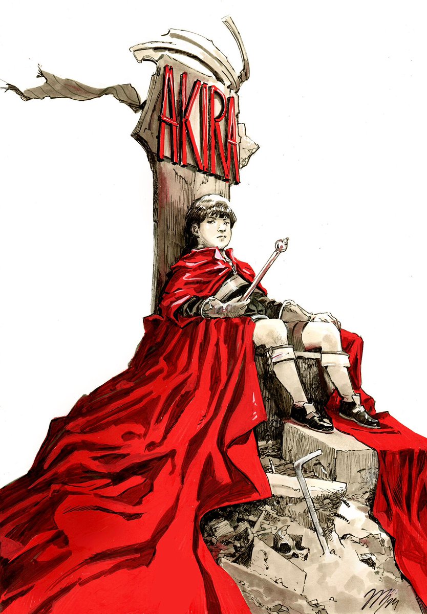 TGR_ComicArt's tweet photo. ❌ REDTOBER DAY 20 ❌ Akira by @AMartinezBueno
____

OA: SOLD

——-

Discover the latest Redtober pieces available, along with all the original art by ALVARO MARTINEZ BUENO at https://t.co/99FFq4c3bQ

#Redtober #Inktober #Inktober2024 #Akira #AlvaroMartinezBueno https://t.co/h4VWR6uSzh