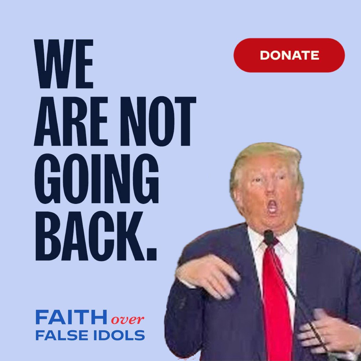 FaithOverIdols's tweet photo. Help us get out message out to Christians in cricial swing states! Visit https://t.co/0WBGcxpwDY. https://t.co/iq2qaO3gAV