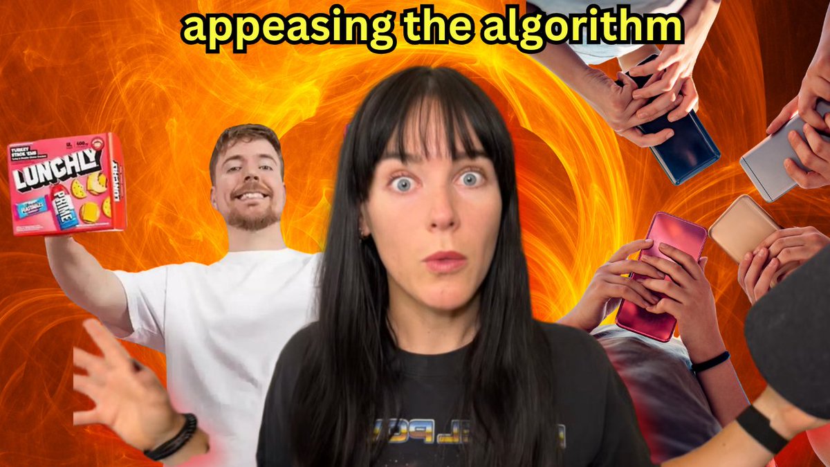 kylascan's tweet photo. I made a very clickbait-y thumbnail to talk about clickbait, the attention economy, hypocrisy, and the age of Mr Beast

https://t.co/v11toOjtpp https://t.co/DmHetyGnMk