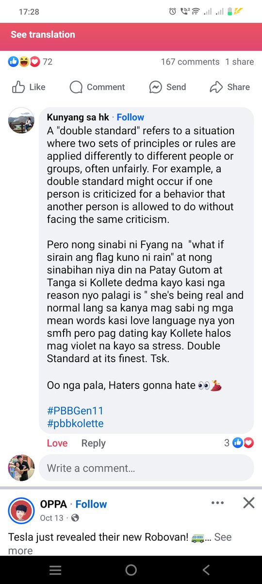 this one to be fair lang.

STOP BULLYING KOLETTE
JARLETTE WILL SAIL