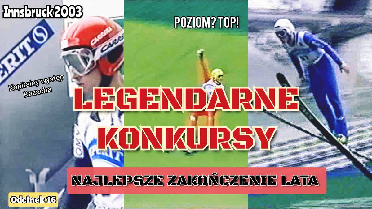rudek92's tweet photo. #skijumpingfamily dziś na #PodNarty wracają #LegendarneKonkursy, które za sprawą @subiektoskokach dziś o 19:30 pojawią się na YouTube. Zapraszamy wszystkich zainteresowanych 🤗

Link: https://t.co/v4js5vS8PZ
#pieknolotu https://t.co/2iXOGey3Kv