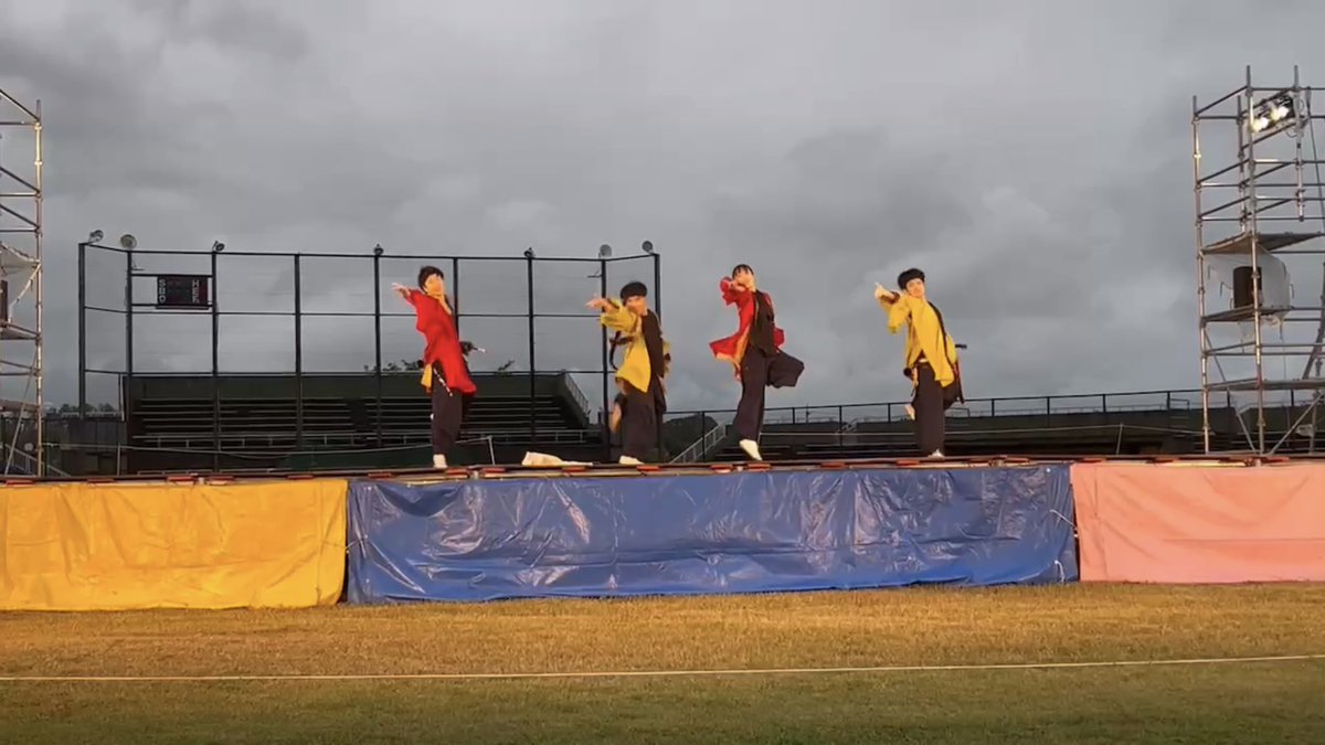 Yosakoi_Yaensai's tweet photo. 19日に石川県で行われたYOSAKOIソーラン日本海に参加させていただきました！！！
天候の関係で一演舞中止になってしまいましたが四演舞踊りきることが出来ました！
石川県の皆様はとても優しく、このご縁を大切に今後も交流していきたいと思います✨✨
#夜縁彩
#YOSAKOIソーラン日本海 https://t.co/lK5B76FhJt