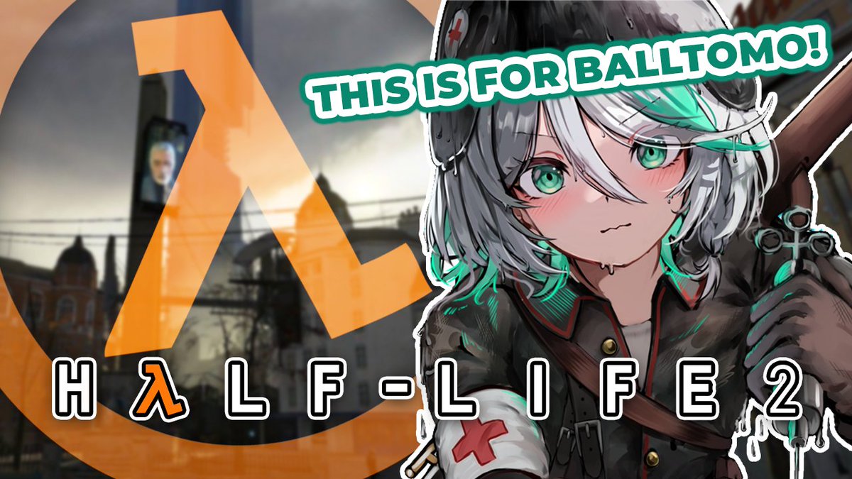 ceciliaimgreen's tweet image. Today is the day we avenge our fallen Balltomo...
Please bring your best weapons, sad music and snacks!

Half-Life 2 FINALE in 3h 15min! 

🍵youtube.com/live/llucEODxj…🍵
#ImmerScreen
