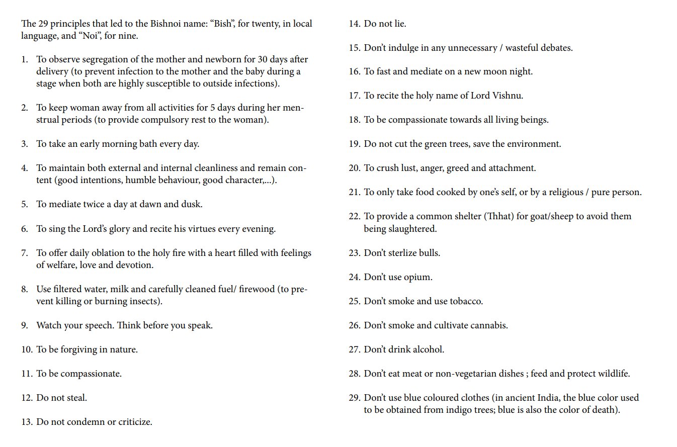 Image Who are the Bishnoi