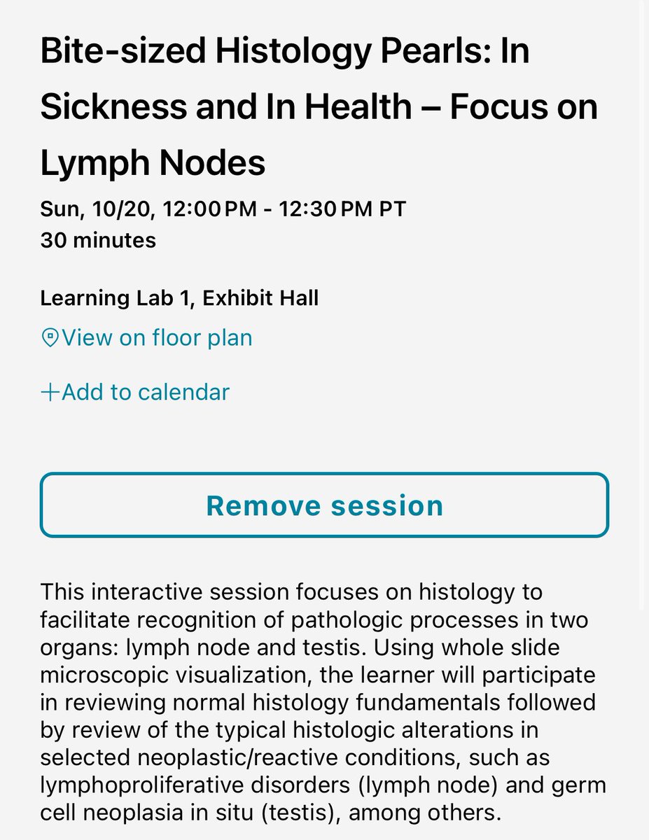 KMirza's tweet image. Excited to present *Bite-sized Histology Pearls: In Sickness and In Health – Focus on Lymph Nodes* today and tomorrow at 12:00 and12:30 PM PT! Join me for a quick dive into lymph node pathology with glass slides!! See you at Learning Lab 1, Exhibit Hall! #CAP2024 #PathEd #CAP24