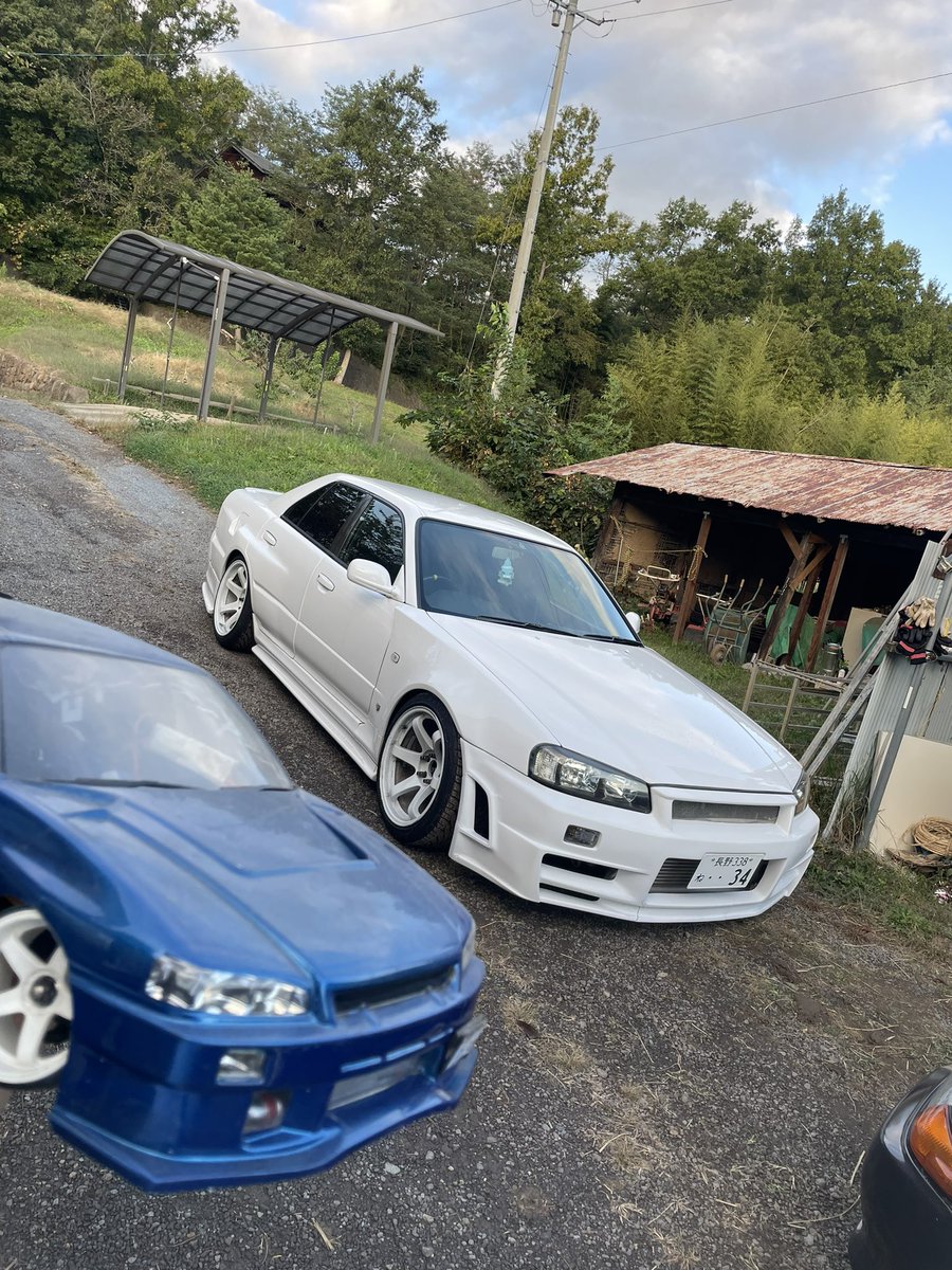 NS1Drive's tweet photo. #アメスタ
 #アメスタ2024
34に乗り換えて1ヶ月も経ってなかったけど初参戦出来て良かった^^
バナーも間に合いボロボロだけど来年こそは綺麗な34で行きます^^
運営さんありがとうございました！
1日あっとゆう間過ぎました😉
キャンギルさん達もありがとうございました👍 https://t.co/AT8JQ07nej
