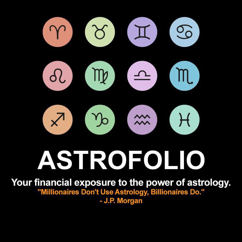 CaerusCrpyto's tweet photo. The amount of views content creators receive for astrology is massive compared to the niche CT memes. You want to know why?

It’s relatable ✅ 
Women love it ✅
It dates back 2,000 years ago✅
Oldest meme in history✅
Everyone has looked up their sign✅
Mainstream✅

Just go on TikTok or Instagram there is a content creator talking about the current moon cycle, zodiacs flourishing this month, or going through a rough patch. The aspect of astrology is around us day to day with health, relationship, and finances.

Astrology receives 1000x more reach than your cat or dog meme. Now you have a chance to “invest” or make money off your zodiac sign with #Astrofolio it’s a rocket ship to the moon type of generational wealth.

Normal people love it. @astrofoliosol to billions isn’t a meme 🔮