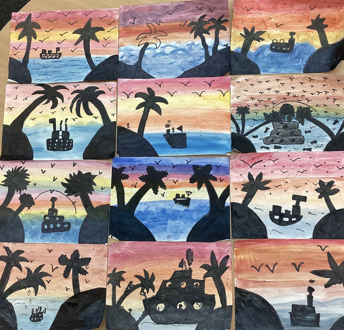 We were inspired by the Windrush Generation and produced these wonderful water colour paintings 
<a href="/GlyncoedP/">Glyncoed Primary School - Grow Persevere Succeed</a>