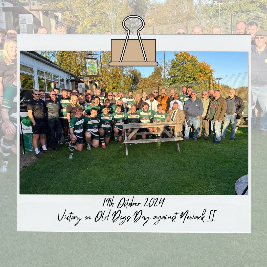 Amazing result on Old Dogs Day- everybody old and current together celebrating all things Birstall 🟢⚪️⚫️