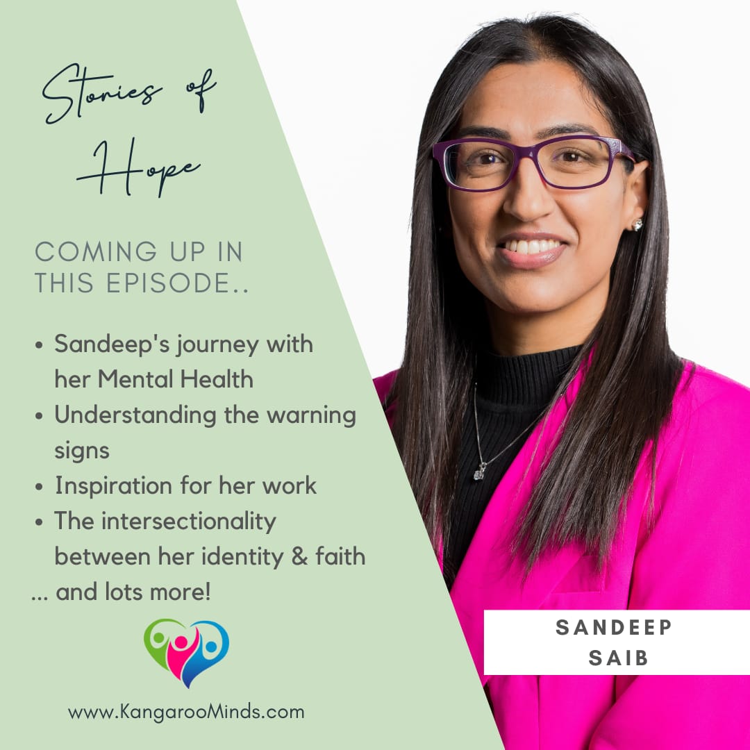 Kangaroo Minds (@kangaroominds) on Twitter photo Keep an eye out for our latest episode with Sandeep Saib, Lived Experience Mental Health Advocate, to learn more on her journey with her #MentalHealth, navigating #EatingDisorders, the role of her faith, identity and family, and much more! 🌻
Full episode out soon! <a href="/SandeepSaib/">Sandeep Saib 💚🧠🗣</a> Keep an eye out for our latest episode with Sandeep Saib, Lived Experience Mental Health Advocate, to learn more on her journey with her #MentalHealth, navigating #EatingDisorders, the role of her faith, identity and family, and much more! 🌻
Full episode out soon! <a href="/SandeepSaib/">Sandeep Saib 💚🧠🗣</a>