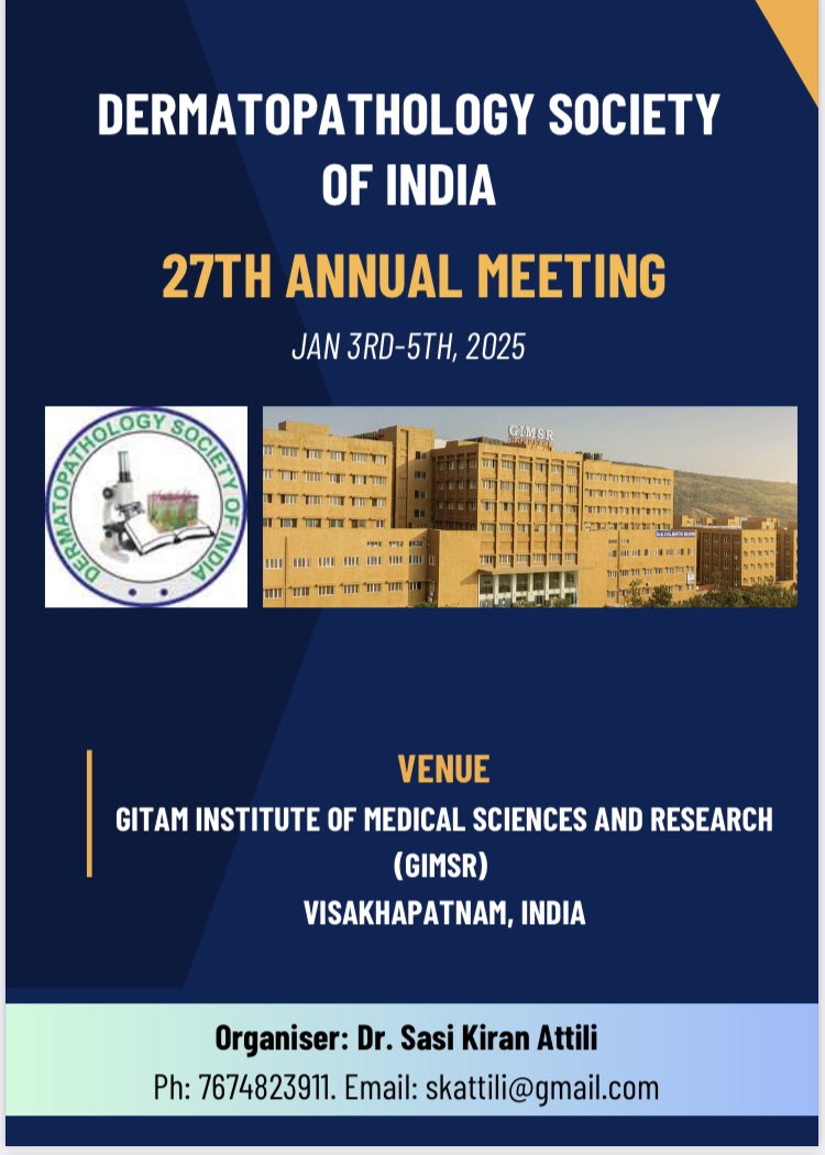 DermpathI's tweet photo. 27th annual meeting of Dermatopathology Society of India at Vizag, India #dermpath #dermatology #pathology https://t.co/mdhMluopKQ