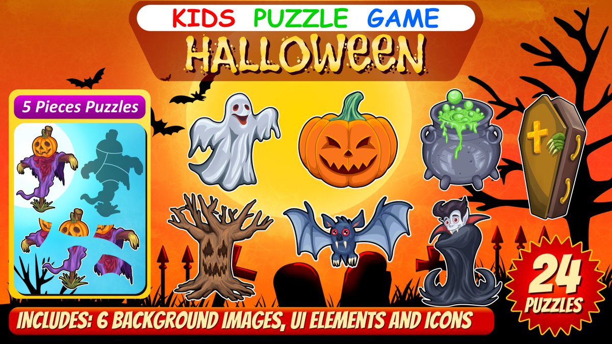 AssetsDc's tweet image. Kid #Halloween #PuzzleGame #Asset pack on #UnityAssetStore

🎃 24 Puzzles
🎃 5 Pieces Puzzles
🎃 6 Background Images
🎃 UI Elements and Icons

assetstore.unity.com/packages/2d/te…

#GameDev #indie #IndieDev #Unity3D #GameDevelopment #puzzle #gamejam #KidsGame #IndieGameDev #Season #puzzles