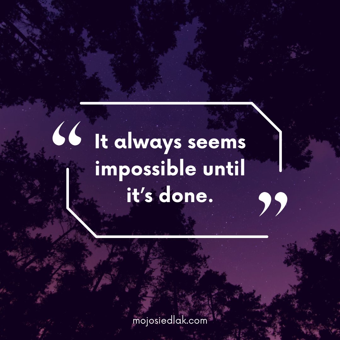 mojosiedlak's tweet image. 🌟 Keep pushing, the impossible is within reach. #KeepPushing #ImpossibleIsPossible #NeverGiveUp