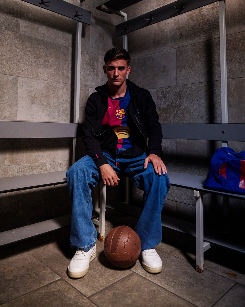 FCBarcelona's tweet photo. The Return of Gavi. https://t.co/c3x4dl8Nkf