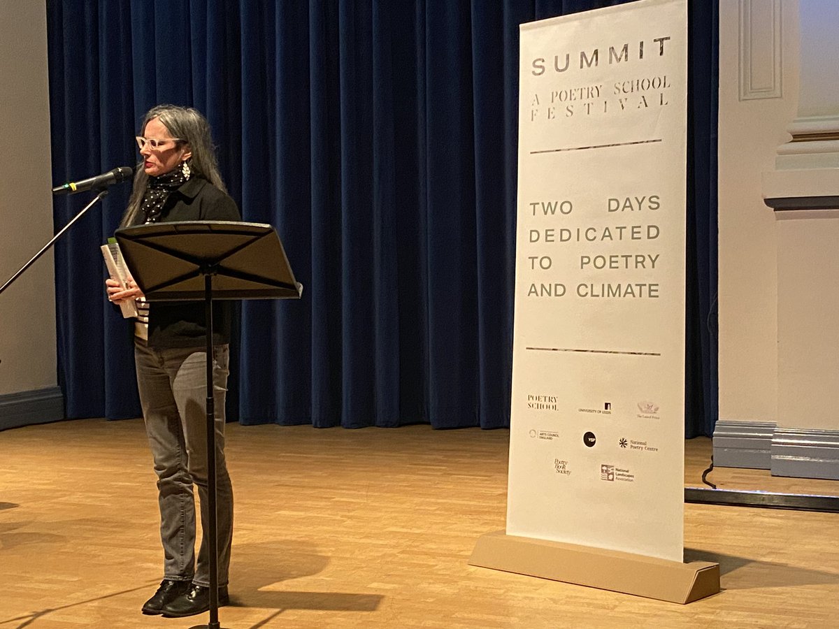 Third panel for #SummitFestival called Geo, Eco, Topo featuring the incredible poets: <a href="/jr_carpenter/">J. R. Carpenter</a>, Khairani Barokka &amp; @Kate_Elspeth (Festival Producer) reading for Sean Borodale 🌿