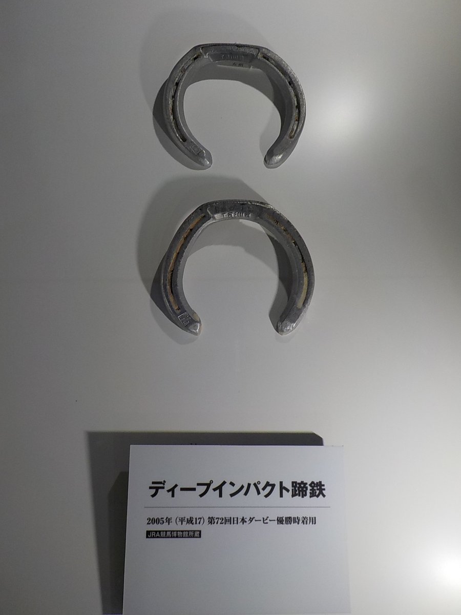 JRA70周年特別展示 「世界一の蹄跡」で展示されていたオルフェーヴルと