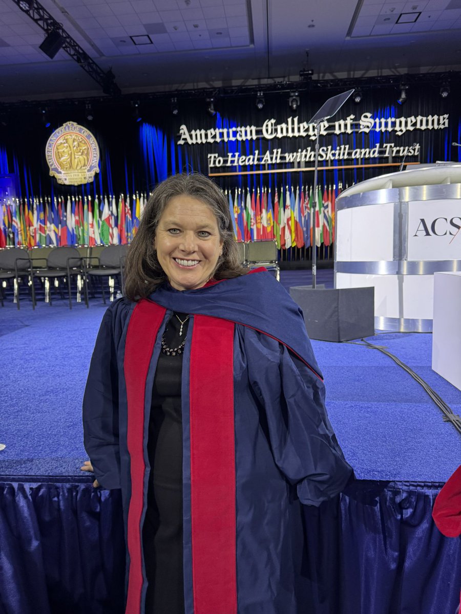 Honored to have been initiated into the American College of Surgeons last night and add the FACS to my CV. #ACSCC24 #facs <a href="/AmCollSurgeons/">American College of Surgeons</a> <a href="/GynSurgery/">Society of Gynecologic Surgeons</a>