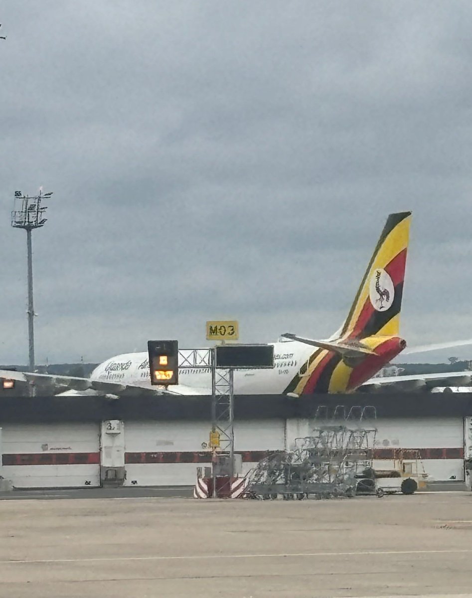 Uganda Airlines spotted  in Paris 🇫🇷 today 🥰

Should we get excited about possible direct flights between France and Uganda ? 😀

<a href="/UG_Airlines/">Uganda Airlines</a>