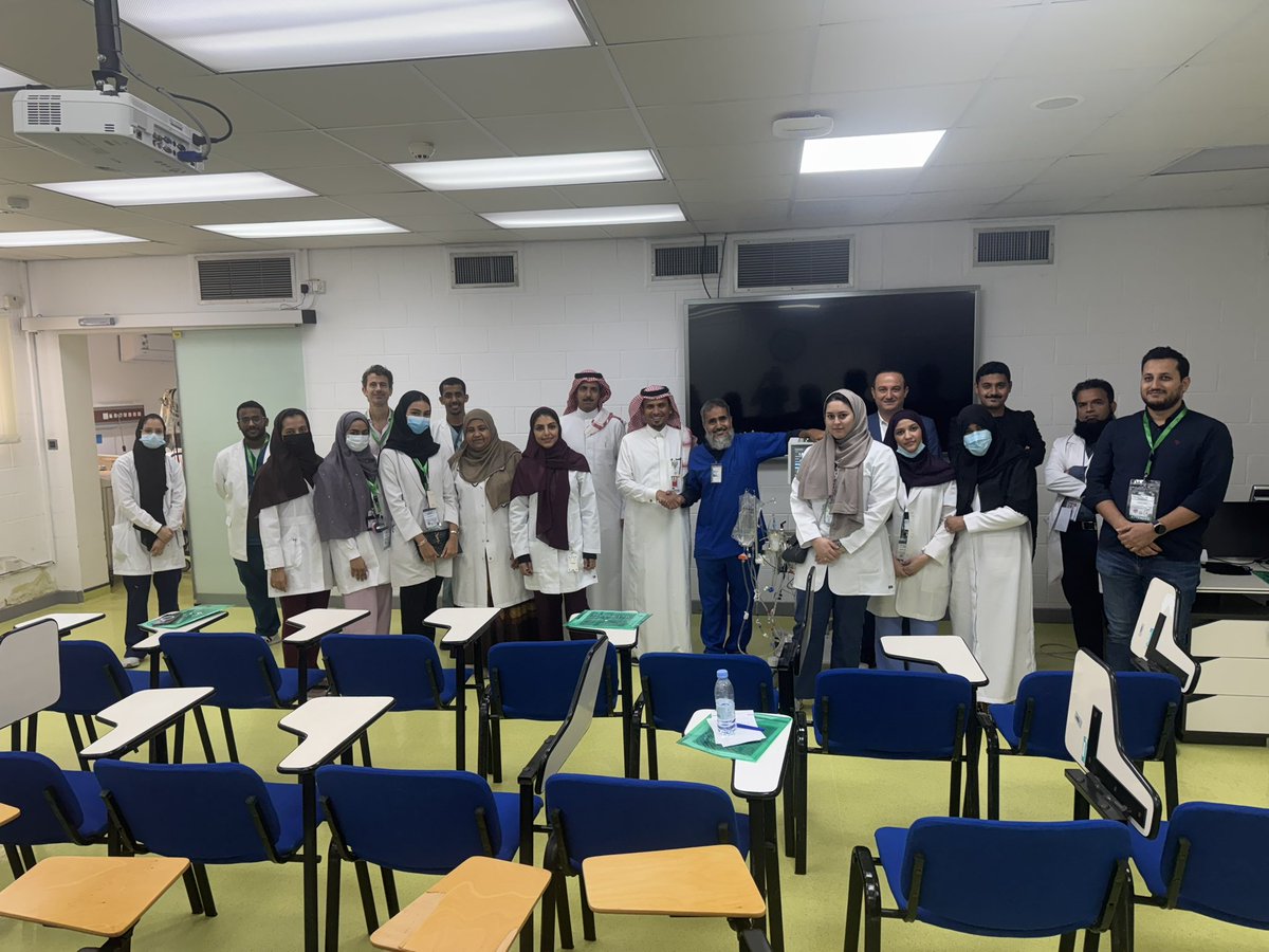 AdeebKhawaji's tweet photo. We are thrilled to announce the successful completion of the 2nd KFAFH Pediatric ECMO Workshop! 

Huge thanks to our hospital leadership for their support, our expert speakers for their invaluable insights, and all attendees for their active participation. 

Together, we continue advancing patient care! 

#ECMO 
#KFAFH 
#PediatricCare 
#MedicalEducation