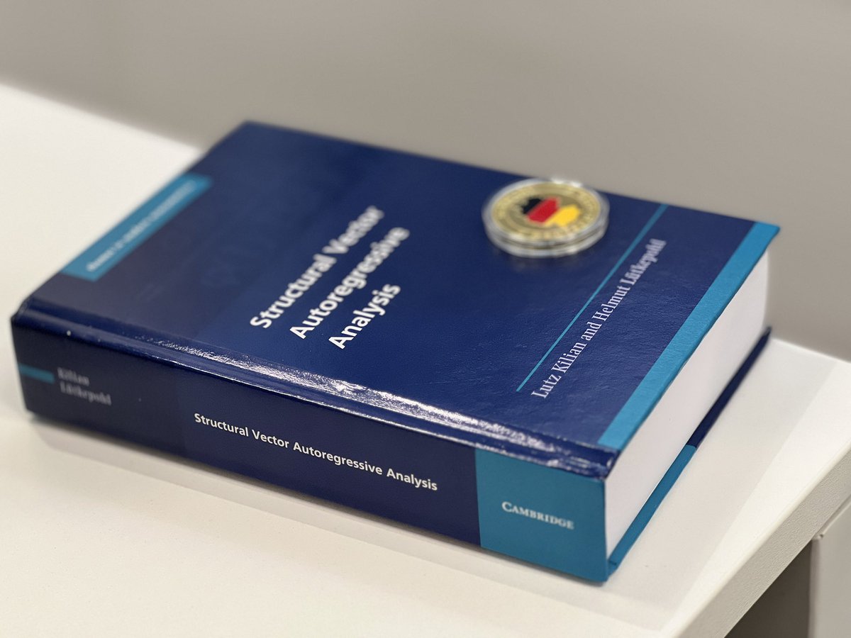 Finally got my hands on this book!! A must-read for anyone diving deep into #SVAR and macroeconomic analysis.
