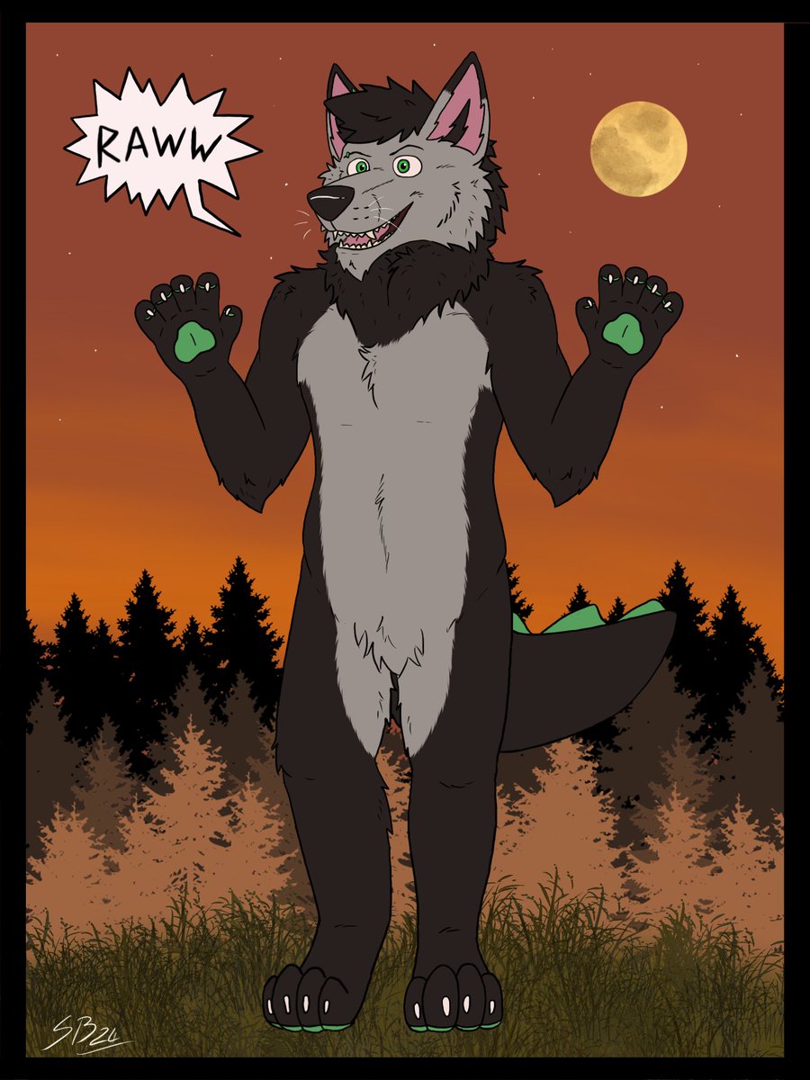 Werewolf YCH for Lupus 💚

Character: © <a href="/quodlupusdei/">_ QuodLupusDei</a> 
Art: © by myself <a href="/Doof_Fuchs/">Ostblock Fuchs🌲</a>