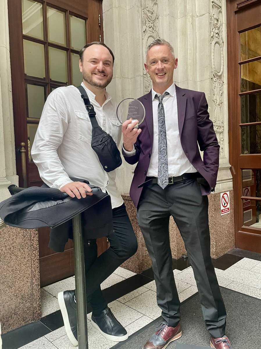 Just bumped into the very happy winners 🌟