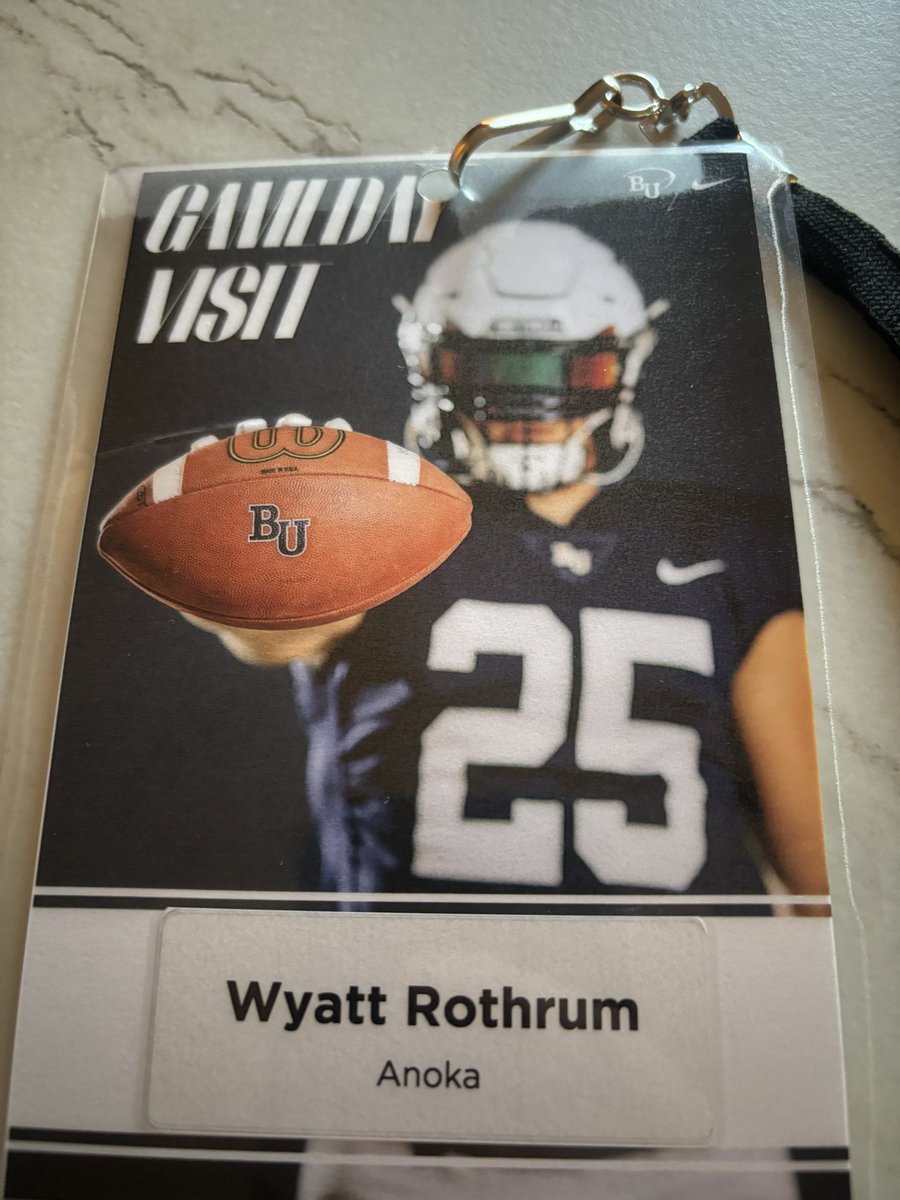 Wyatt Rothrum (@wyattrothrum24) on Twitter photo Thank you <a href="/BethelRoyalsFB/">Bethel Football</a> <a href="/McElroy26/">Mike McElroy</a> for the amazing gameday yesterday! Loved to be out on campus! Thank you <a href="/BethelRoyalsFB/">Bethel Football</a> <a href="/McElroy26/">Mike McElroy</a> for the amazing gameday yesterday! Loved to be out on campus!