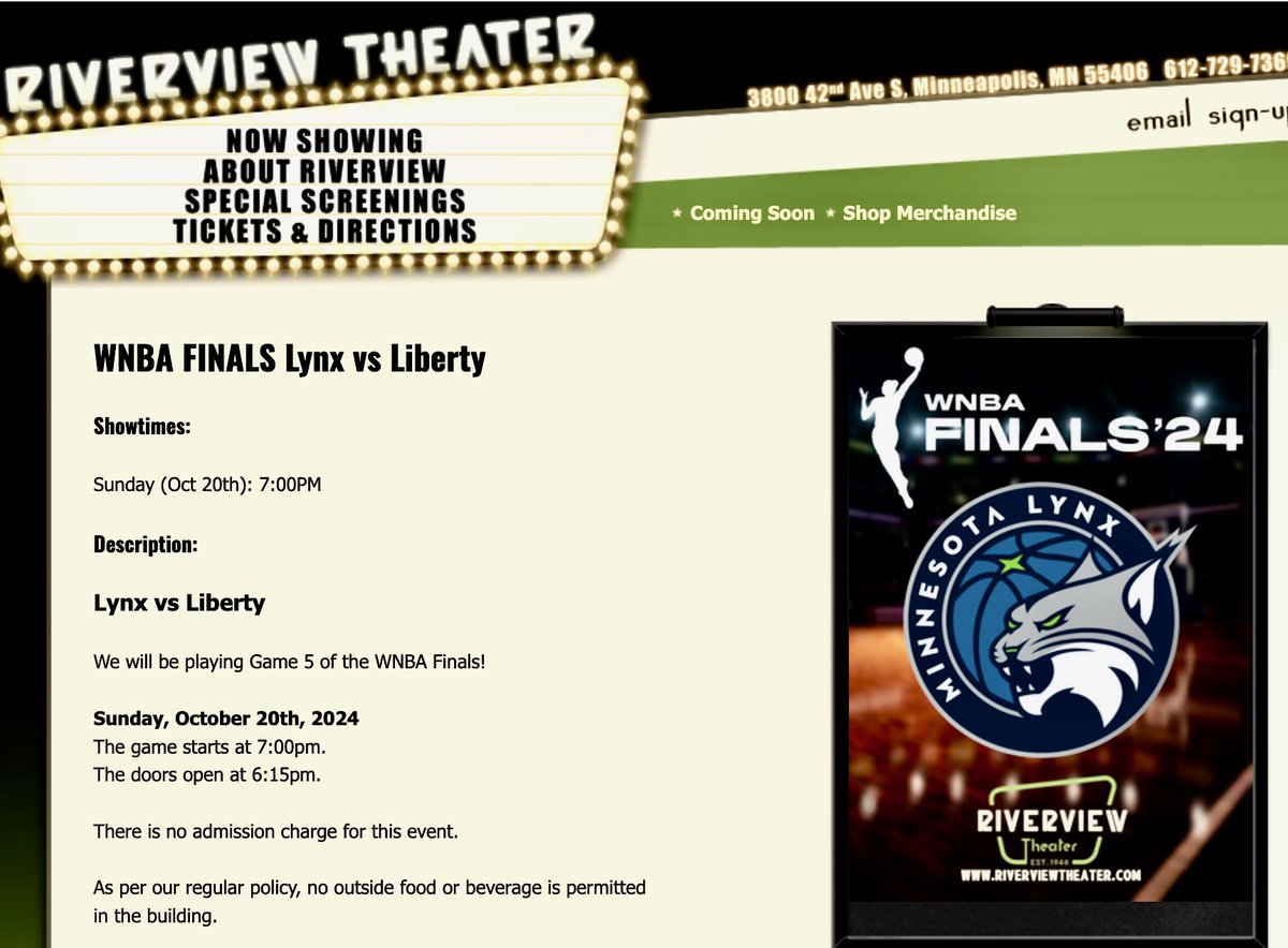 Free viewing party tonight!
riverviewtheater.com/show/show/3186