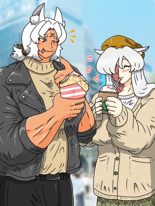 pixivリクエストでうちの子天狗コンビの現代服バージョン描かせてもらいました。蜆花のほうはけっこうかわいくなったと思ってます。 