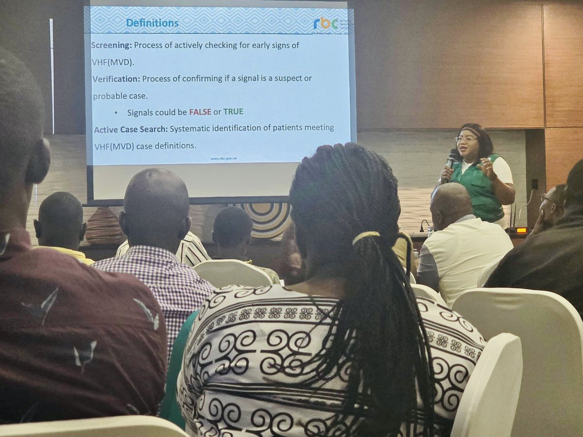 cheekahbal's tweet photo. @AfricaCDC is actively responding to the #Marburg #outbreak in #Rwanda, offering technical expertise and strategic implementation to curb the spread of the virus. Outside the field to strengthen PH #surveillance. https://t.co/ldSNMSt6lr