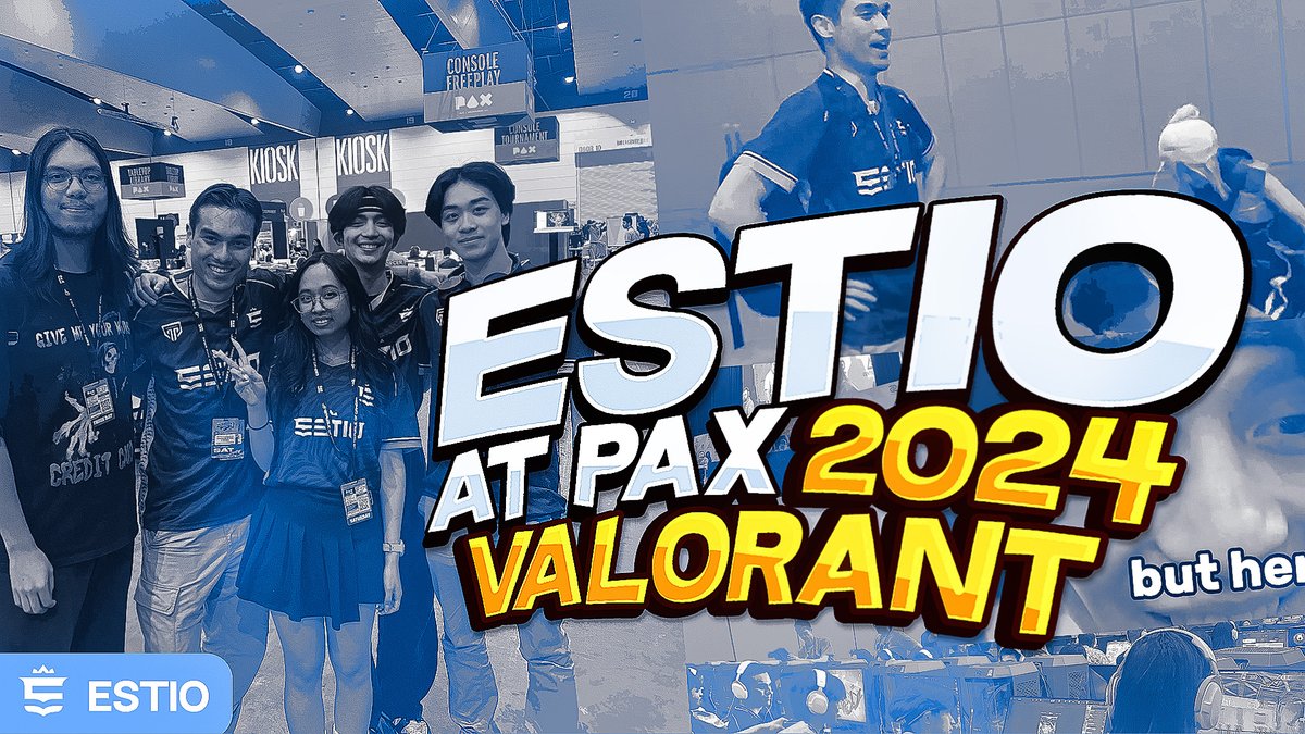 NEW ESTIO PAX VLOG OUT GO WATCH NOW ON YT!  👇