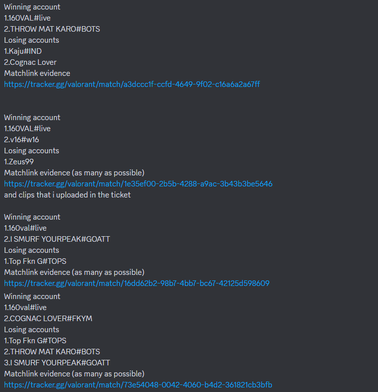 The amount of wintraders increasing in mumbai server was issue that was needed to be addressed. So we reached out to riot after gathering proof about them wintrading,hacking and riot did a fabulous job. This tweet is to celebrate scum like these who have made mumbai matchmaking