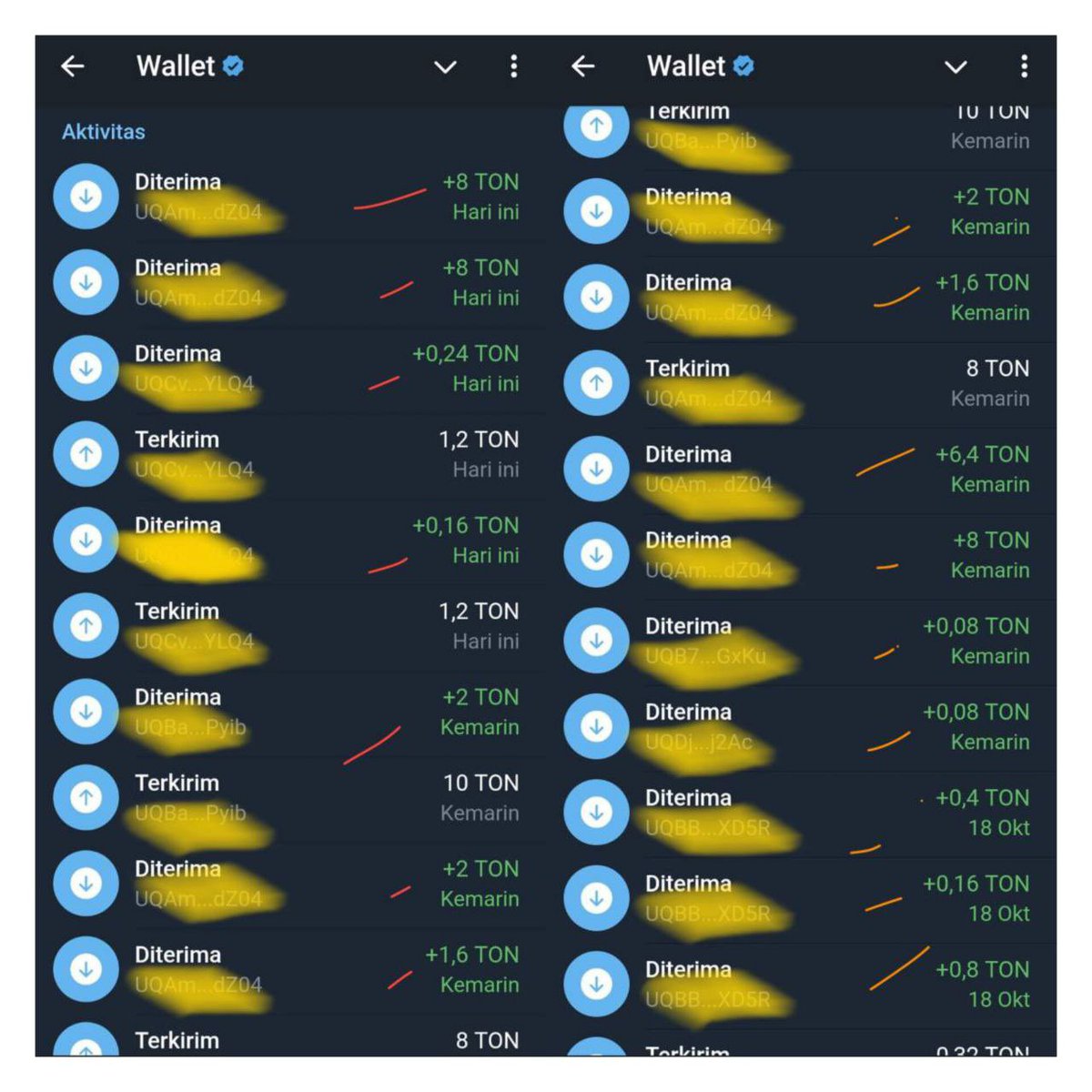 Ispyn_official's tweet photo. 🎁 Another proofs from mining cards refferal system 

Hundreds of TON has come out to some users as a refferall prizes from our 80k TON Refferal Prizes pool Mining Cards 

So what are u waiting for guys !!
Grab the 🤑TON fast ☄️ https://t.co/L8yYQnbYIc
