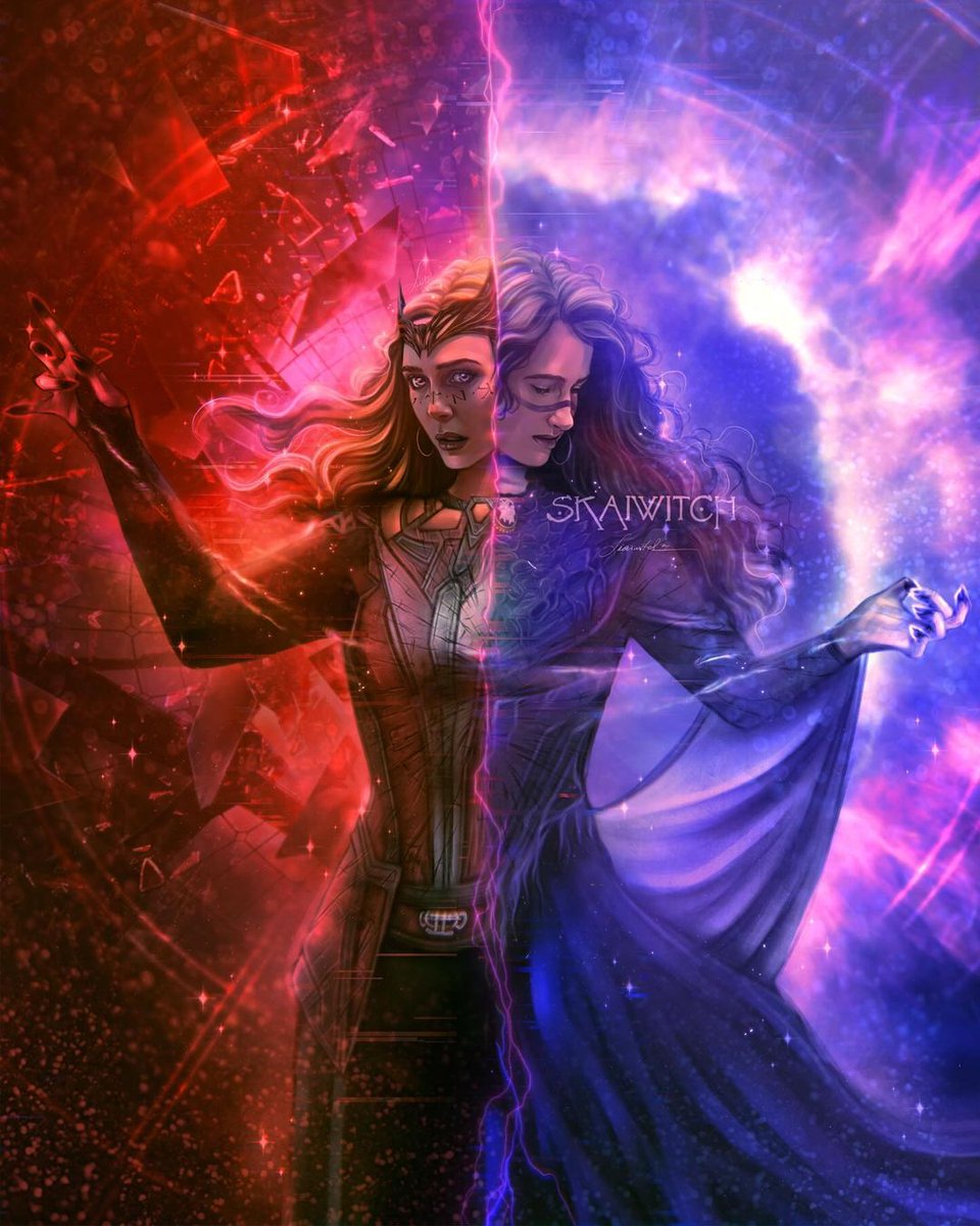 jiesuschrist's tweet photo. #agathaallalong #agathaharkness #wandamaximoffedit #scarletwitch #artbyskaiwitch #witchseason https://t.co/XFRr4louim