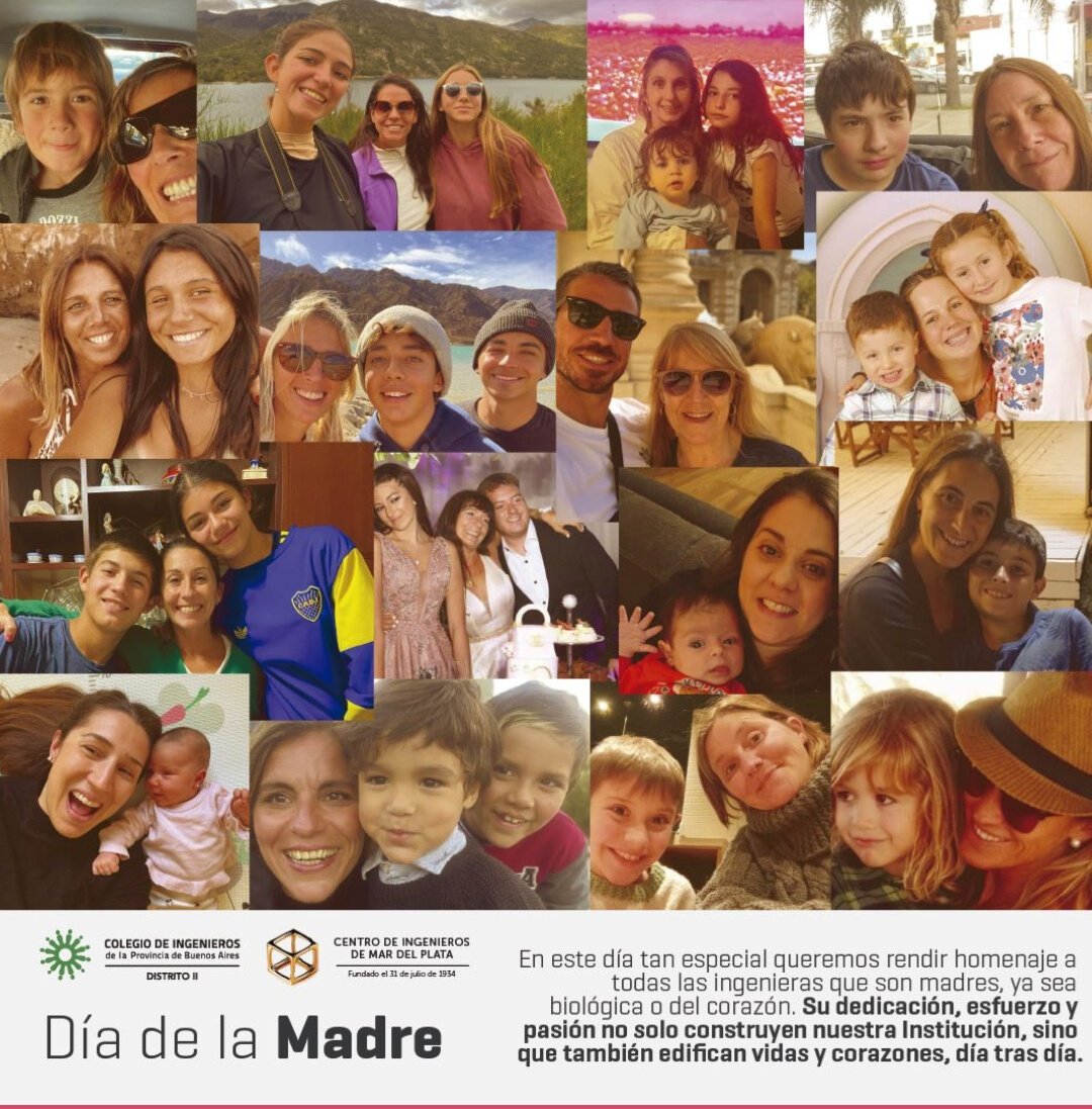 En este día tan especial, queremos rendir homenaje a todas las Ingenieras que son madres,ya sea biológicas o del corazón. 
 Su dedicación, esfuerzo y pasión  no sólo construyen nuestra institución, sino también esifican vidas y corazones día a día.

¡Felíz día ! 

#diadelamadre